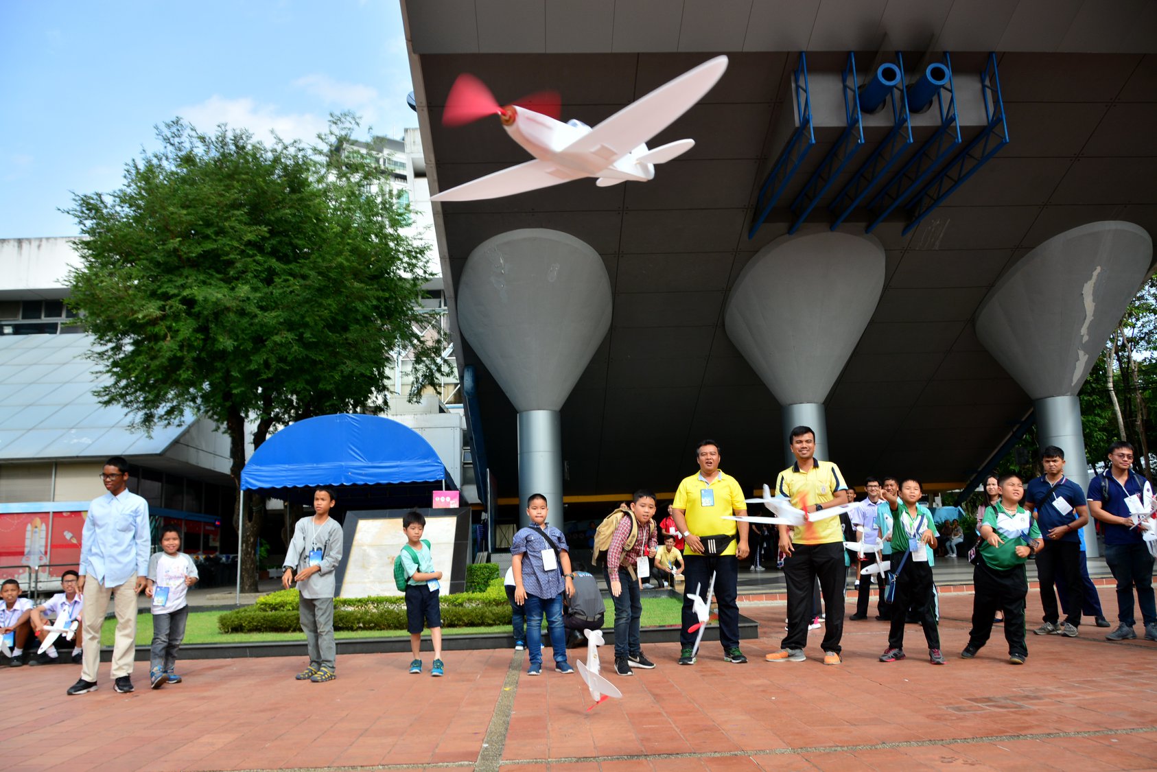 โครงการฝึกอบรมเชิงปฏิบัติการเตรียมความพร้อมเข้าแข่งขันเครื่องร่อนพุ่งด้วยมือและเครื่องบินเล็กพลังยาง 2562